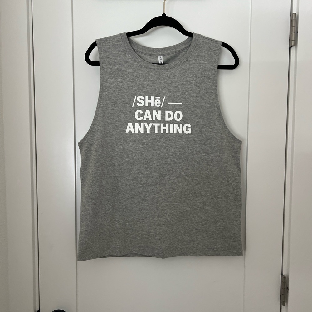Fabletics She Can Do Anything Tee